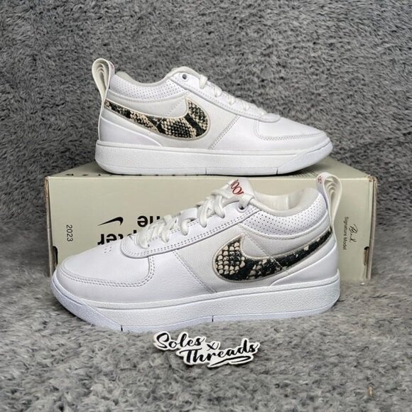 Nike Book 1 'Rattlesnake' Size 5 Men Basketball White Light Orewood FJ4249-101